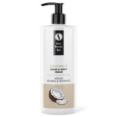SARA BEAUTY SPA hidratáló krém - kókusz Kiszerelés: 500 ml