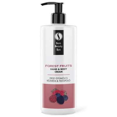 SARA BEAUTY SPA kollagénes hidratáló krém - Erdei gyümölcsös Kiszerelés: 500 ml