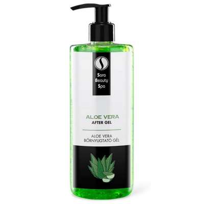 SARA BEAUTY SPA - Aloe Vera bőrnyugtató gél Kiszerelés: 500 ml