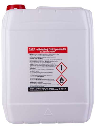 Saela - alkoholos felülettisztító Kiszerelés: 5 l