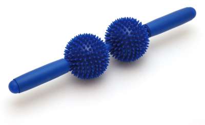 SISSEL SISSEL® Spiky Twin Roller dupla tüskés masszírozó henger Szín: kék