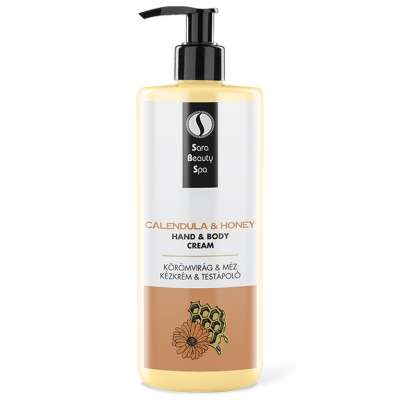 SARA BEAUTY SPA - Körömvirág & Méz masszázs krém kézre és lábra Kiszerelés: 500 ml