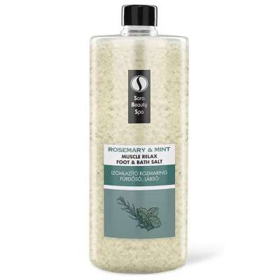 Sara Beauty Spa nyugtató fürdősó - Rozmaring-Wintergreen Kiszerelés: 1320 g