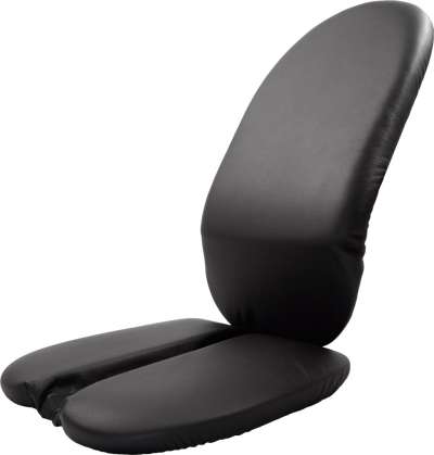 Salli Driver ülőpárna Kárpit színe: Szintetikus bőr - fekete #5816
