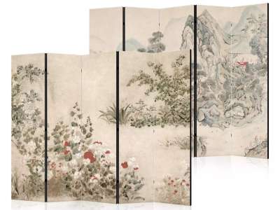 Fabulo 5 részes paraván - Virágoskert / Túraösvény