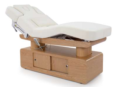 Fabulo Amaris fűthető elektromos wellness ágy LED világítással Szín: krém