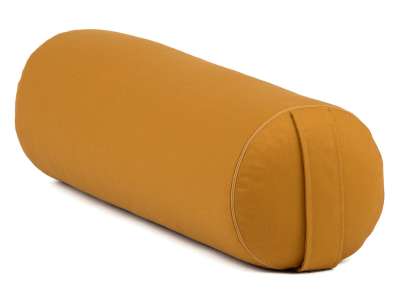 Bodhi Eco jóga hengerpárna huzattal Szín: sárga (spruce yellow)