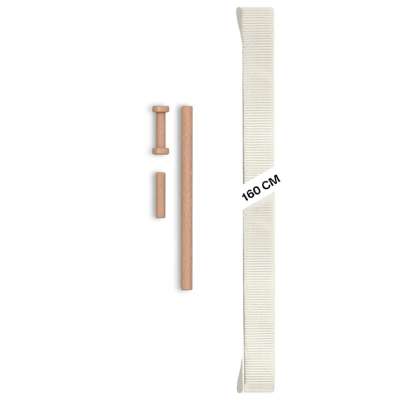 Gibbon Giboard Webbing - Pure White