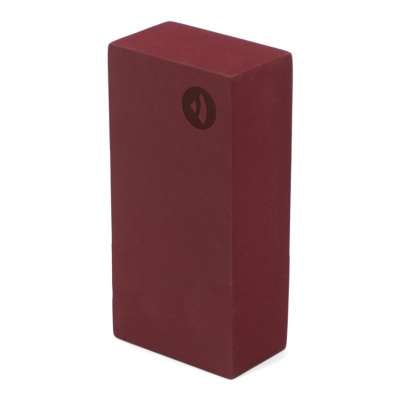 BODHI Asana Brick habszivacs jógatégla Szín: sötétpiros