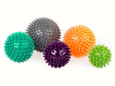 Bodhi Spiky Ball akupresszúrás masszázslabdák, 5db