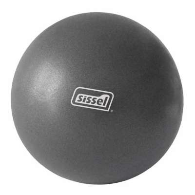 SISSEL Sissel® Pilates Soft Ball gimnasztikai labda, Ø 26 cm Szín: szürke