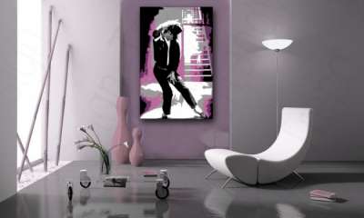 Kézzel festett vászonképek POP Art Michael Jackson  mj3  (POP)