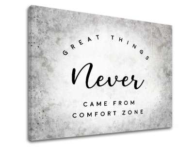 Motivációs falfestmény Nagyszerű dolgok