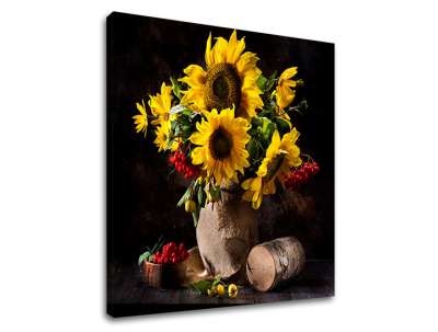 Falfestmény SÁRGA VIRÁGOK_162-12