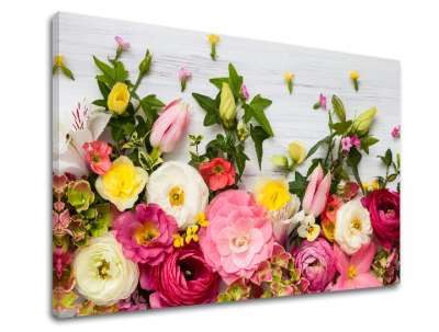 Falfestmény PINK FLOWERS_1510-11