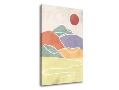 A kép a vásznon ABSTRAKT TERMÉSZET 001