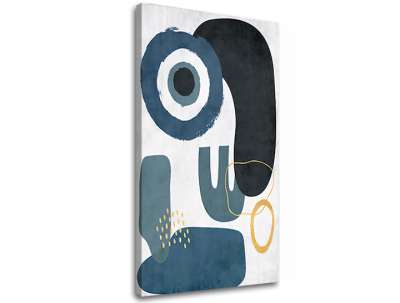 A kép a vásznon TYRKYS ABSTRACT 001