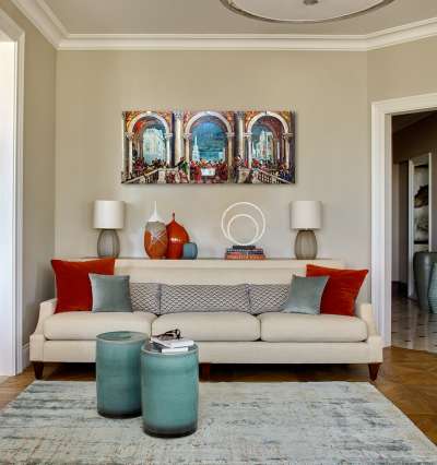 A kép a vásznon Paolo Veronese - Krisztus a Levi házában