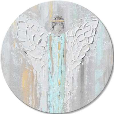 Kerek festmények akrillal Close friend | different dimensions