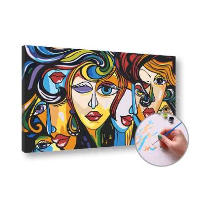 Paint by Numbers NŐK - Alacsony nehézségi szint