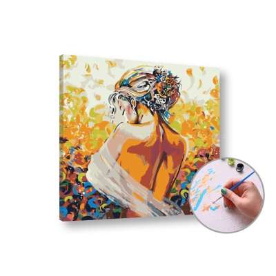 Paint by Numbers - NŐ - Közepes nehézségű