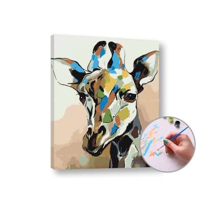 Paint by Numbers - Zsiráf