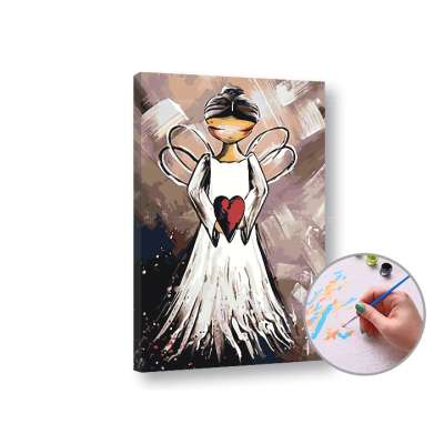 Festeni a számokkal - ANGEL WITH HEART