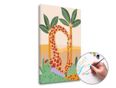 Festés a Jiraffe és az Ifjúság számai szerint | low difficulty