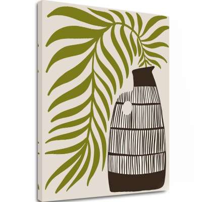 A kép a vásznon - Pálmafa és kancsó