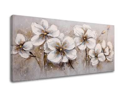 A kép vászonra FLOWERS Discount 40 % 100X50 cm