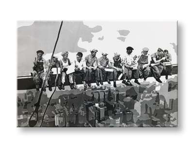 Kézzel festett POP Art festmény Manhattan 1 db manh | különböző méretek