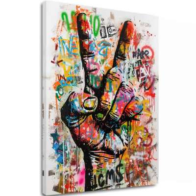 Kép PEACE HAND | Olasz vászon