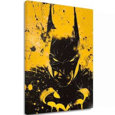 Kép DARK KNIGHT vászonra | Festett struktúra