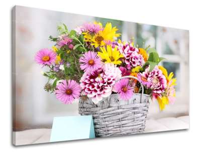 Falfestmény FLOWERS 40x60 cm