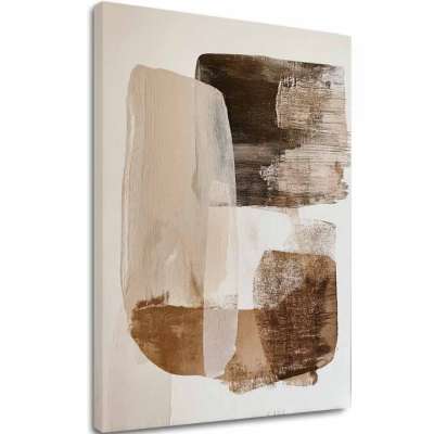 A kép a vásznon Beige Harmony - Modern Abstract