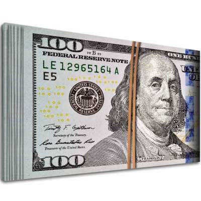 A kép a vásznon Benjamin Franklin - A bölcsesség szimbóluma