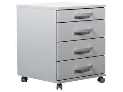 ALB-Format FOK4 gurulós 4-fiókos konténer