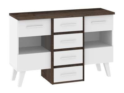 NAP-Nordis 05 polcos széles komód fiókokkal 