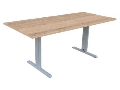 ALB-Dallas DATF1 fémlábas tárgyalóasztal (200 cm) (217626+217634)