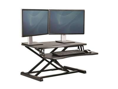 COR-FELLOWES Corsivo Ülő/álló munkaállomás, fekete (IFW80910)