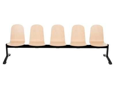 GRO-Malmo 5 Wood ötüléses várótermi pad