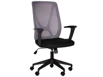 LIN-Florida modern irodai forgószék hálós háttámlával, szürke-fekete