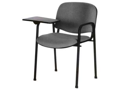 LIN-ISO Full Maxi Nero/T konferenciaszék írótáblával, grafitszürke