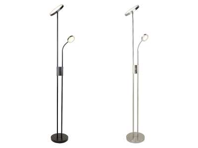 RAB-Ophus modern stílusú állólámpa olvasólámpával