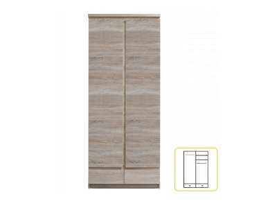 TEM-Panama TYP 01 2D2S akasztós szekrény