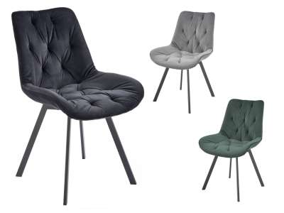 HAL-K519 fémvázas szék szövet kárpitozással