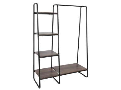 TEM-Robyn fém ruhaállvány polcokkal