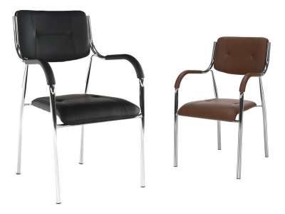 TEM-Ilham modern rakásolható fémvázas szék karfákkal