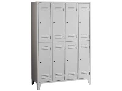 MET-Project 4/8 AC fém öltözőszekrény 8 rekesszel