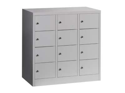 MET-PARAPET 3/12 NEW 12 rekeszes parapet értékmegőrző szekrény